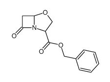 7-oxo-4-oxa-1-aza-bicyclo[3.2.0]heptane-2-carboxylic acid benzyl ester Structure