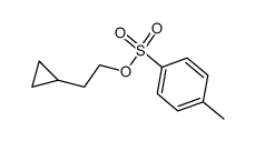 Toluene-4-sulfonic acid 2-cyclopropyl-ethyl ester Structure