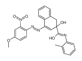 2-Hydroxy-N-(2-methylphenyl)-1-[(2-nitro-4-methoxyphenyl)azo]-3-naphthamide picture