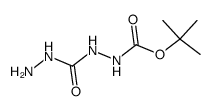 1,2-Hydrazinedicarboxylicacid,mono(1,1-dimethylethyl)ester,hydrazide(9CI)结构式