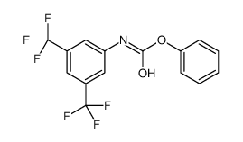 phenyl N-[3,5-bis(trifluoromethyl)phenyl]carbamate结构式