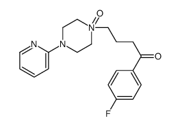 1-(4-fluorophenyl)-4-(1-oxido-4-pyridin-2-ylpiperazin-1-ium-1-yl)butan-1-one Structure