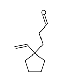 Cyclopentanepropanal, 1-ethenyl- (9CI)结构式