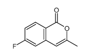 6-fluoro-3-methyl-1H-isochromen-1-one Structure