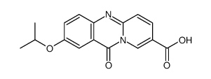 11-oxo-2-propan-2-yloxypyrido[2,1-b]quinazoline-8-carboxylic acid结构式