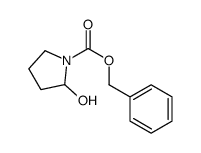 benzyl 2-hydroxypyrrolidine-1-carboxylate Structure