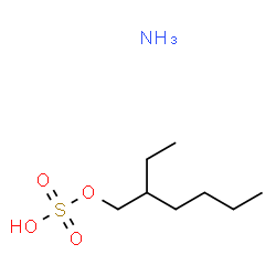 ammonium 2-ethylhexyl sulphate结构式