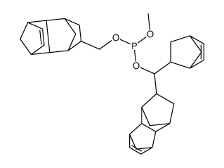 bicyclo[2.2.1]hept-5-en-2-ylmethyl bis[(1,2,3,4,4a,5,8,8a-octahydro-1,4:5,8-dimethanonaphthalen-2-yl)methyl] phosphite picture