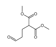 dimethyl 2-(3-oxopropyl)propanedioate Structure