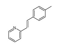 2-[(E)-2-(4-Methylphenyl)vinyl]pyridine structure