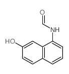 Formamide,N-(7-hydroxy-1-naphthalenyl)-结构式