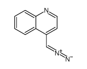 4-(diazomethyl)quinoline Structure