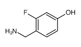 4-(aminomethyl)-3-fluorophenol Structure