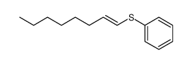 (E)-oct-1-enylsulfanyl-benzene Structure