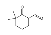 2-formyl-6,6-dimethylcyclohexanone Structure