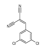 2-[(3,5-dichlorophenyl)methylidene]propanedinitrile Structure