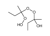 2-(2-hydroperoxybutan-2-ylperoxy)butan-2-ol结构式