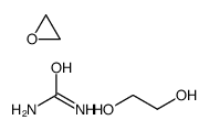 ethane-1,2-diol,oxirane,urea Structure