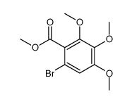 methyl 6-bromo-2,3,4-trimethoxybenzoate Structure