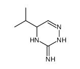 1,2,4-Triazin-3-amine,2,5-dihydro-5-(1-methylethyl)-(9CI) structure