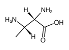 (2S,3S)-2,3-diaminobutanoic acid Structure