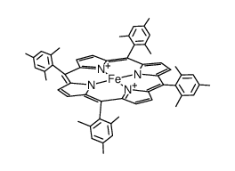 iron(II) meso-tetramesitylporphyrin结构式