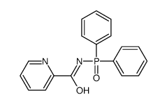 N-diphenylphosphorylpyridine-2-carboxamide Structure