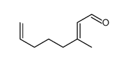 3-methylocta-2,7-dienal Structure