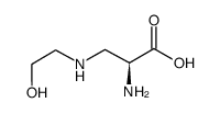 3-(N-Ethanolamino)-L-alanine structure