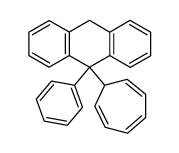 9-(2,4,6-Cycloheptatrienyl-1-yl)-9,10-dihydro-9-phenylanthracen Structure