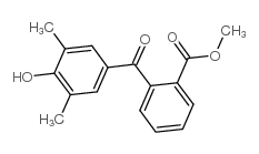 methyl 2-(4-hydroxy-3,5-dimethylbenzoyl)benzoate structure