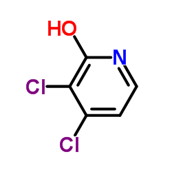 2-PYRIDINOL,3,4-DICHLORO- Structure