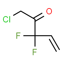 4-Penten-2-one,1-chloro-3,3-difluoro- Structure