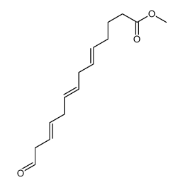 methyl 14-oxotetradeca-5,8,11-trienoate Structure