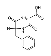 H2NCO-D-Phe-malonic acid结构式