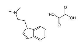 2-indol-1-yl-N,N-dimethylethanamine,oxalic acid结构式