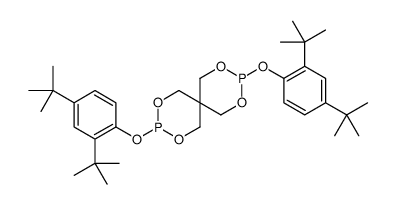 3,9-bis(2,4-ditert-butylphenoxy)-2,4,8,10-tetraoxa-3,9-diphosphaspiro[ 5.5]undecane结构式