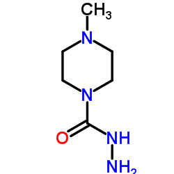 4-Methylpiperazine-1-carbohydrazide结构式