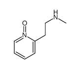 N-methyl-2-(1-oxidopyridin-1-ium-2-yl)ethanamine Structure