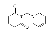1-(3,6-dihydro-2H-pyridin-1-ylmethyl)piperidine-2,6-dione Structure