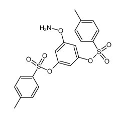 3,5-bis(tosyloxy)phenoxyamine结构式