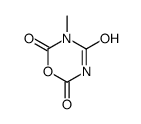 3-methyl-1,3,5-oxadiazinane-2,4,6-trione Structure