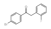 4'-BROMO-2-(2-FLUOROPHENYL)ACETOPHENONE structure