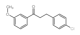 3-(4-CHLOROPHENYL)-3'-METHOXYPROPIOPHENONE结构式