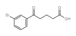 5-(3-BROMOPHENYL)-5-OXOVALERIC ACID structure