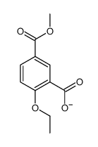 2-ethoxy-5-methoxycarbonylbenzoate结构式