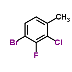 1-Bromo-3-chloro-2-fluoro-4-methylbenzene picture