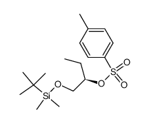(R)-1-(tert-butyldimethylsilyloxybutan-3-yl) 4-methylbenzenesulfonate Structure