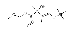 (E)-4-Methoxymethoxy-2,3-dimethyl-1-trimethylsilanyloxy-hexa-1,4,5-trien-3-ol Structure