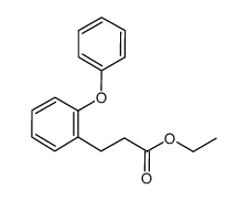 ethyl 3-(2-phenoxyphenyl)propanoate Structure
